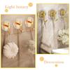 Light Luxury Acrylic Clothes Hook Bathroom Free Punching Single Hook Row Hook Bedroom Coat Hook Kitchen Bathroom Hook