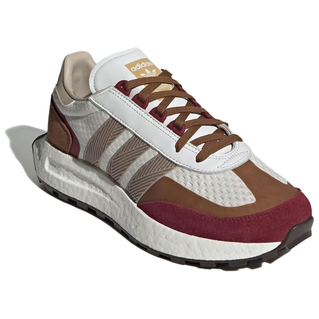 Adidas Retropy E5 White Burgundy Brown Unisex JI2529