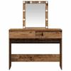 Vintage Wood Makeup Table 100 x 40 x 130 cm Engineered Wood