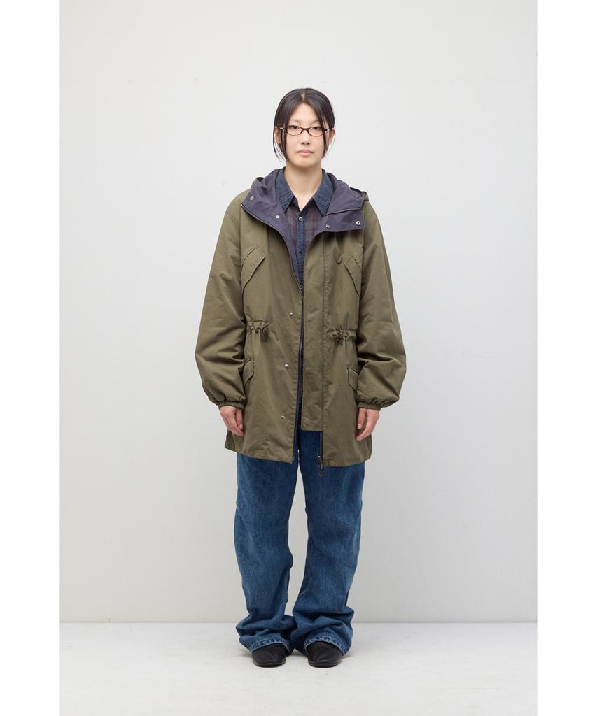 HATCHINGROOM Reversible Parka Khaki/Navy