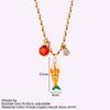 Collana Pesce Stile Boho Y2K per Donna Set da 3 Pezzi Carino Choker Stella Cuore Collari in Pietra Naturale Gioielli Estivi Trendy da Donna a Catena Lunga