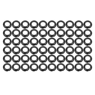 60pcs Fishing Rod Building Silicone Elastic Winding Check Dress Ring Trim Ring Adapter9.5MM