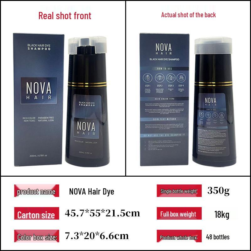Nova Quick-Dye Shampoo: One Wash Color & Set