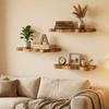 Wall Mounted Cloud Shaped Wall Display Shelves Wooden Plant Stand Wall Shelf  for Living Room