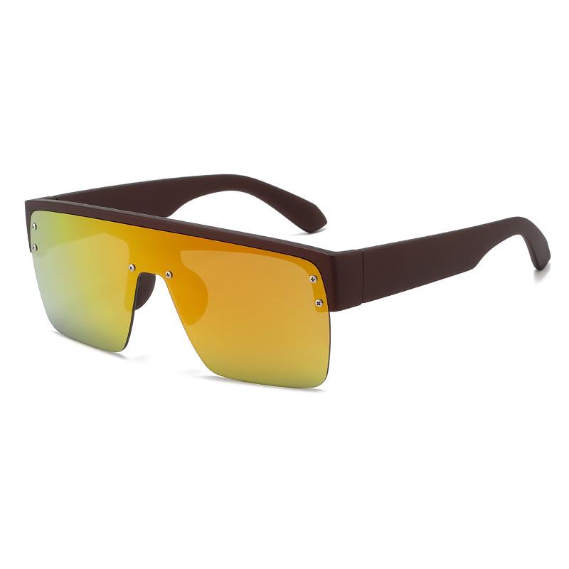 European & American Retro Oversized Sunglasses: Stylish & Versatile High-End Unisex Shades