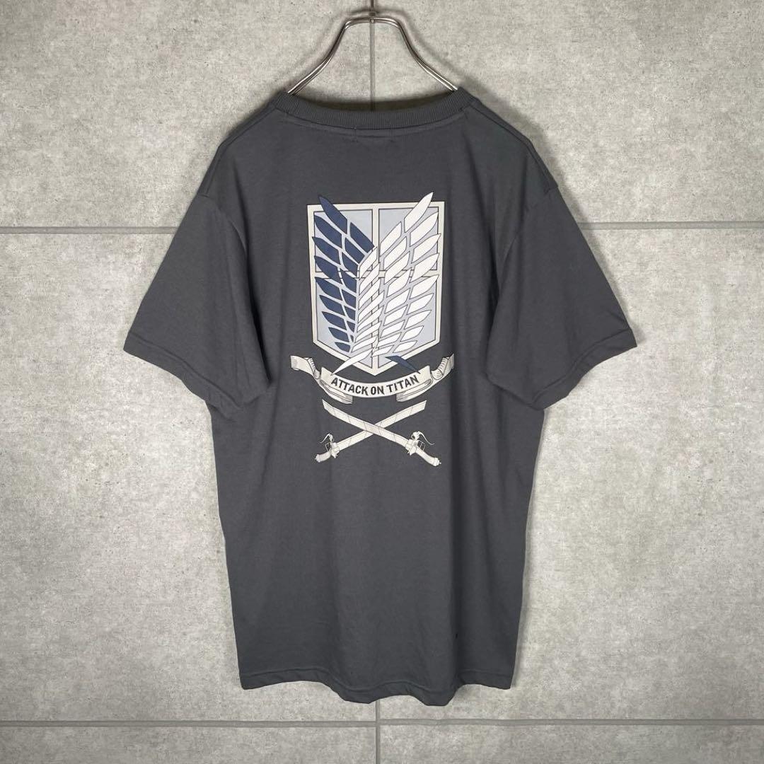 

[Б/У] Футболка Атака Титанов Крылья Свободы Разведкорпус Эрен Микаса Принт Аниме Футболка