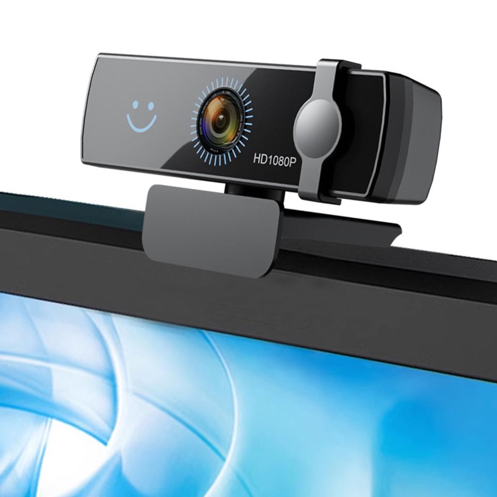 HD facial recognition 1080P driver-free computer USB camera with microphone