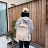 Schoolbag College Wind Velvet Literary Small Fresh Student Schoolbag Cute Acridine Korean Version of the New Casual Backpack Wholesale