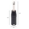 3Pin XLR Male Jack to 6.35mm Male Mono Plug-In Audio Conversion Locking Adapter