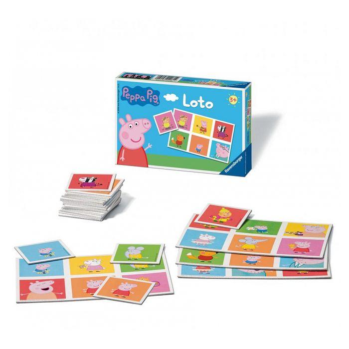 LOTO - RAVENSBURGER - Peppa Pig - Pour Enfant De 3 Ans Et Plus - Garantie 2 Ans - Bleu