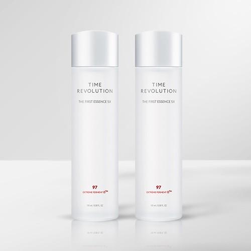 MISSHA Time Revolution The First Essence 5X Intensive Skin Repair & Brightening Essence 180ml x 2 Set