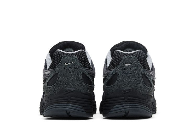 Nike P-6000 Piele întoarsă Antracit Metalic Argintiu
