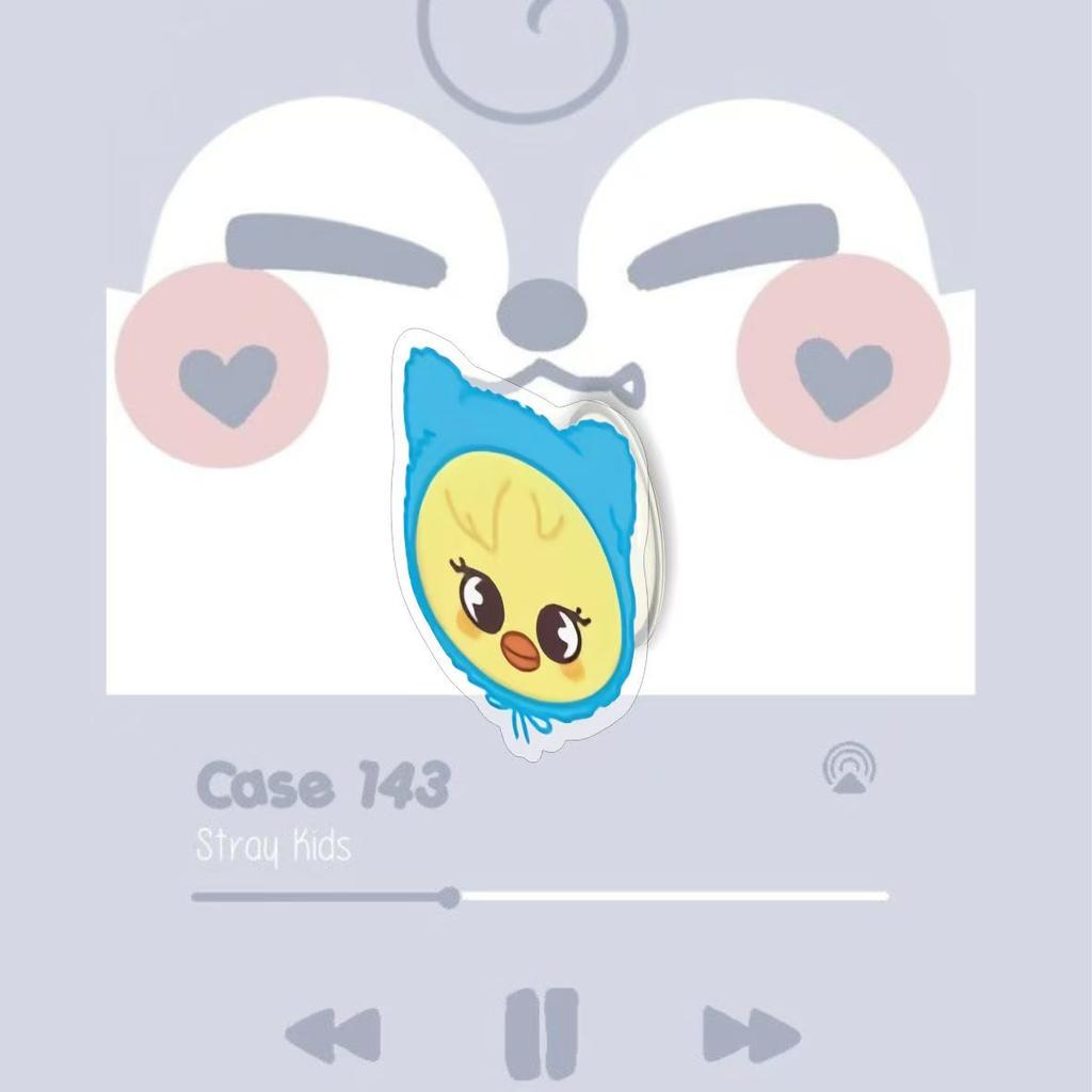 StrayKids Acrylic Airbag Phone Holder,Retractable