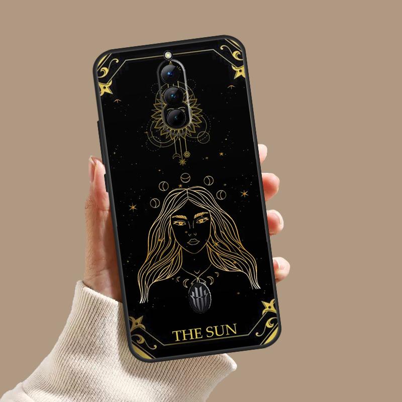Astrology Tarot Cards Case For ZTE Nubia Red Magic 11 9S 8S 8 9 10 10S Pro Plus 6 7 6S 7S Pro 5G 6R 10 Air Cover