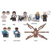 (16 KS Stranger Things - A) 24 KS Sada Sestavitelných Minifigurek Stranger Things Dětské Hračky Stavebnice Kompatibilní s Lego