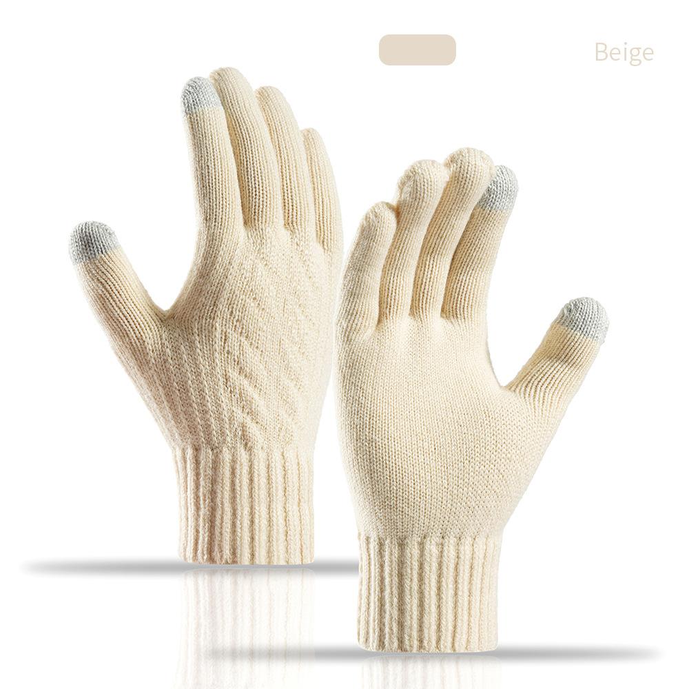 Winter New Outdoor Skiing Gloves with Mobile Phone Touch Screen Operation Men's and Women's Thick Warm Sports Gloves 6