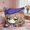 Lisa Cute Cute Genshin Impact Cushion Cover Square Short Plush Pillow Case Living Room Sofa Home Decor Funda X
