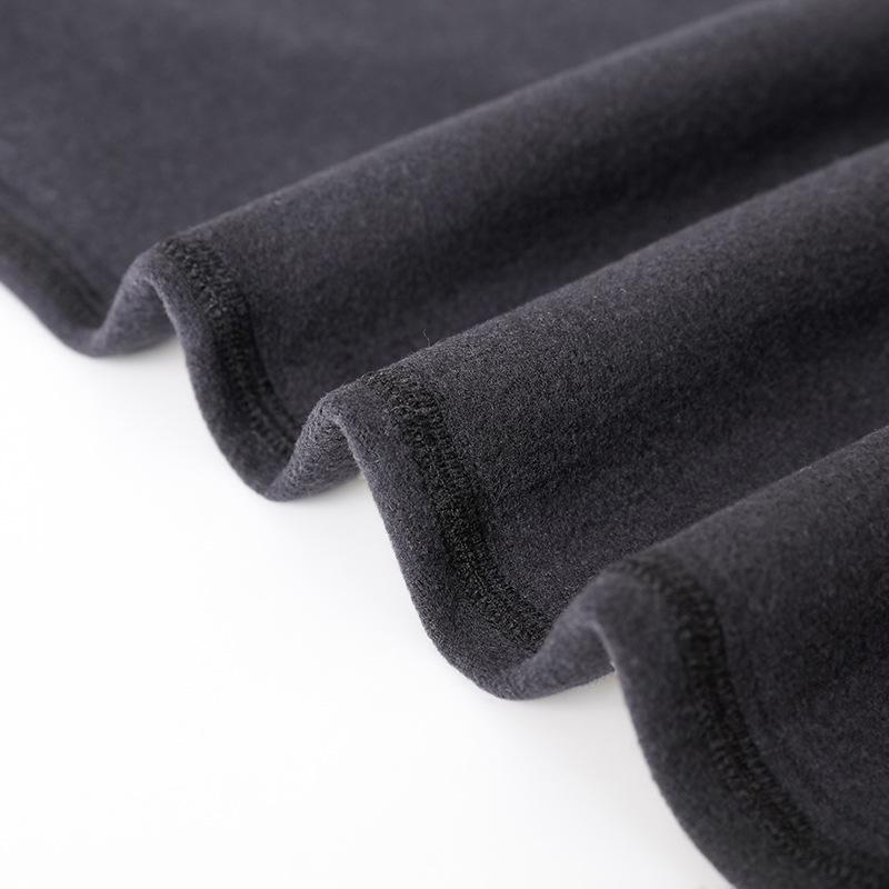 Men's and Women's High Waist Slim Fit Wool Base Layer Pants for Autumn/Winter - Warm Camel Hair Thin Pants