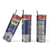 IM-OLD/WD-40 Themen Edelstahlbecher-Set, 20 oz, Isolierte Reisebecher mit Strohhalmen