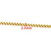 Stainless Steel Gold Chain for DIY Jewelry: Necklace & Bracelet Fashion Accessory