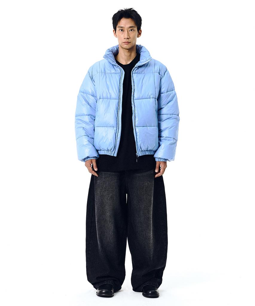 Filluminate Glossy Deuce Padded Jacket - Orange