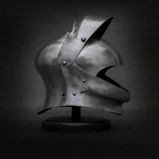 16th Century Close Helmet Sparrow's Beak Visor  Knight Armor SCA LARP