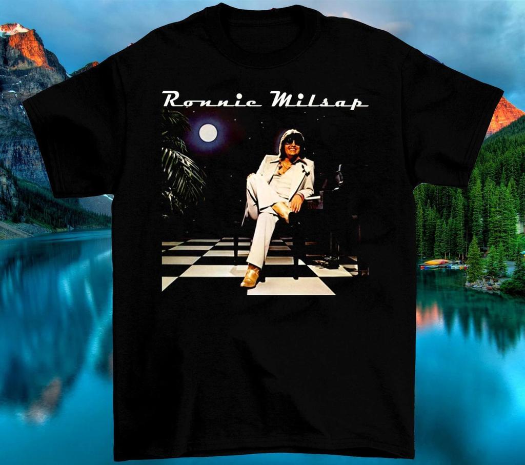 Ronnie Milsap - Only One Love in My Life Black All Size Shirt QQ1204