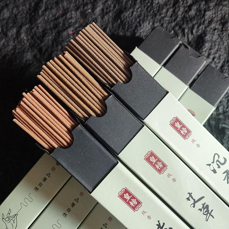 Y 120Pcs/Box Incense Sticks Sandalwood Agilawood Air Refreshing Home Fragrance Tearoom Yoga Meditation Buddhist Aromatherapy