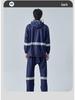Qianan Reflective Raincoat & Pants Set for Adult Motorcycle and Bicycle Riders