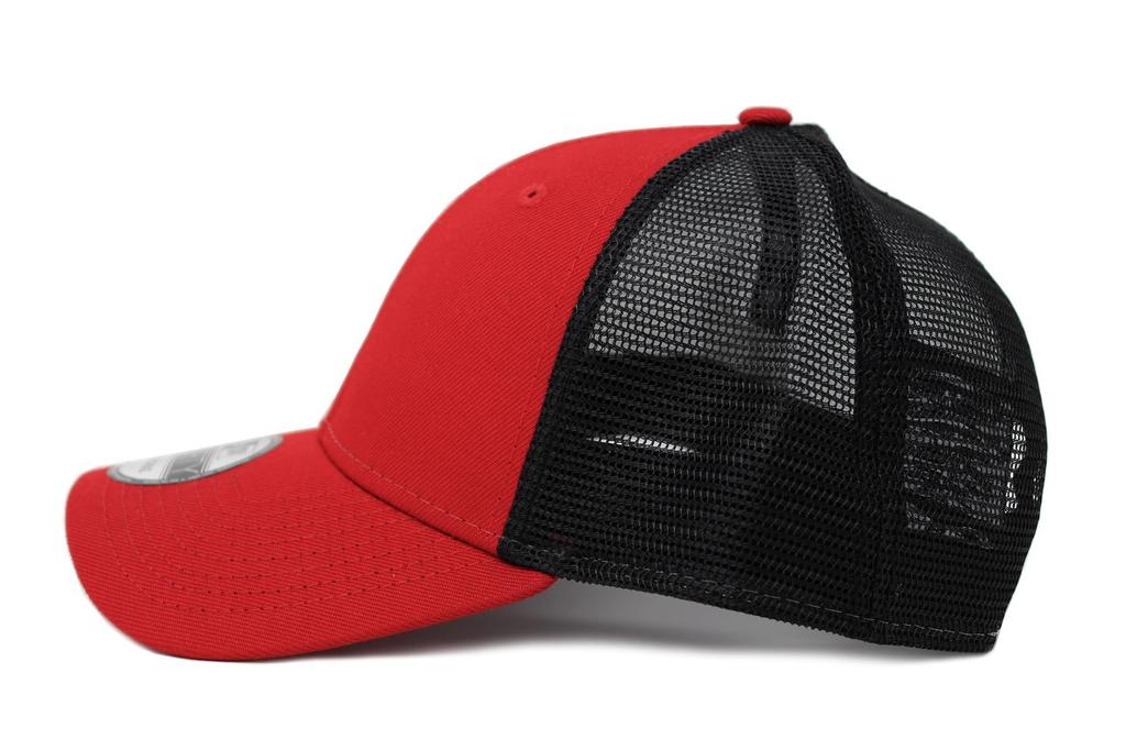 New Era Mesh Cap Trucker 9FORTY Recycled Snapback Cap SCARLET Free Size