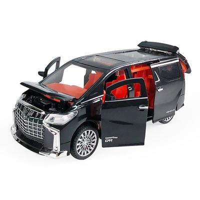 1/32 Ölçekli Alphard Çocuk İleri İtmeli Ataletli Araba Oyuncak, Işıklı Ses Simülasyonu, Ticari Araba Modeli, Erkek Çocuk Hediye Oyuncak Araba, Çocuklar Tatil Hediyesi