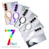Samsung Z Fold7/Z Flip7 Transparente Magnetische Schutzhülle - Sturzsicheres Design