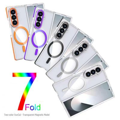 Samsung Z Fold7/Z Flip7 Transparent Magnetic Protective Case - Drop-proof Design