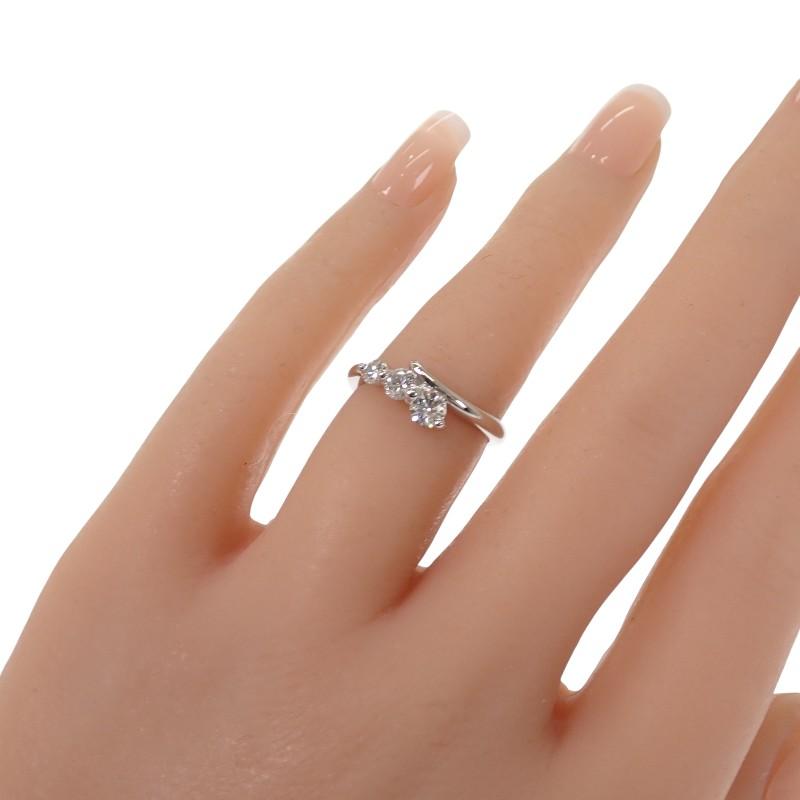 no brand  #11(JP Size) ring Pt900Platinum Women