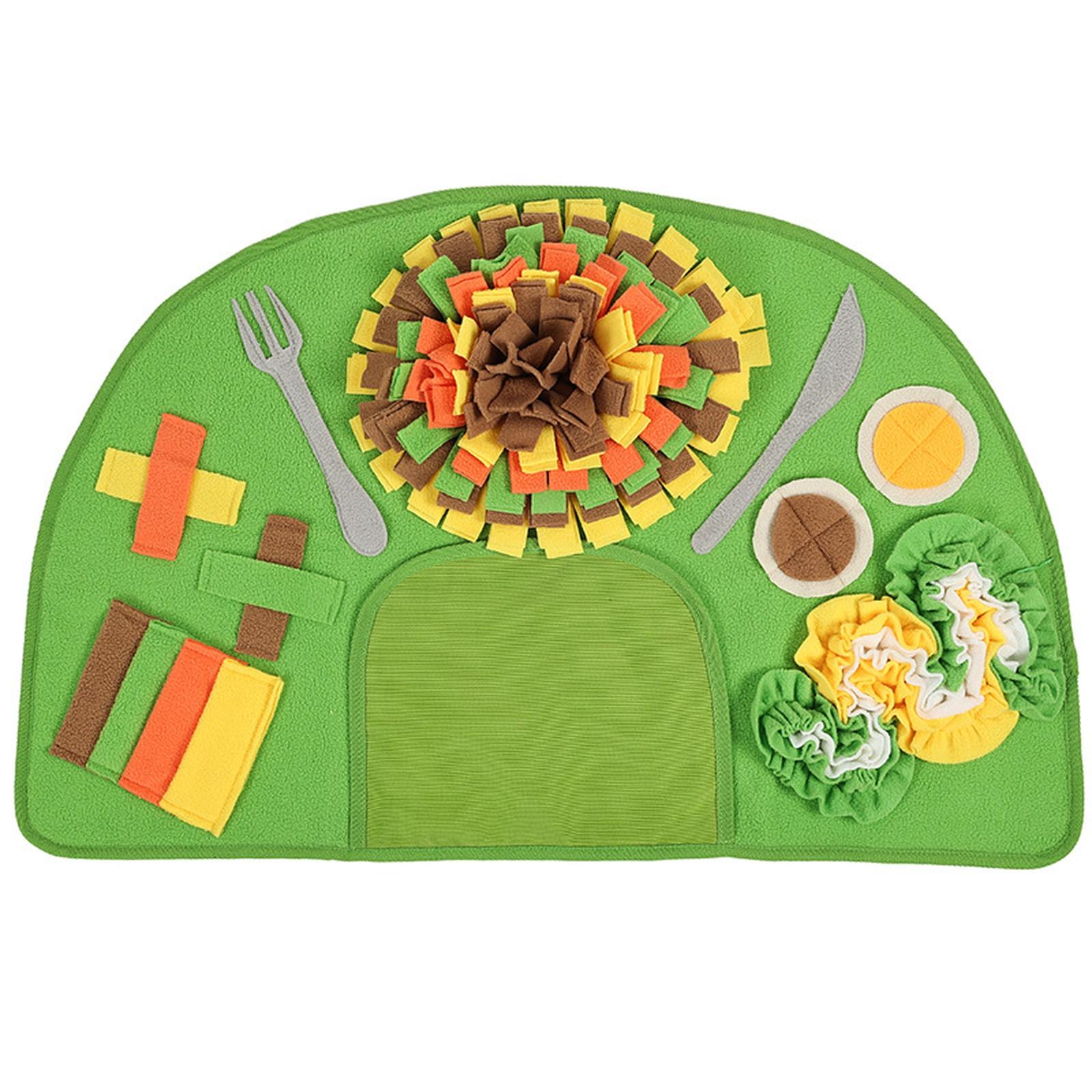 

Dog Olfactory Snuffle Mat - Foraging Instinct Interactive Puzzle Toy one size