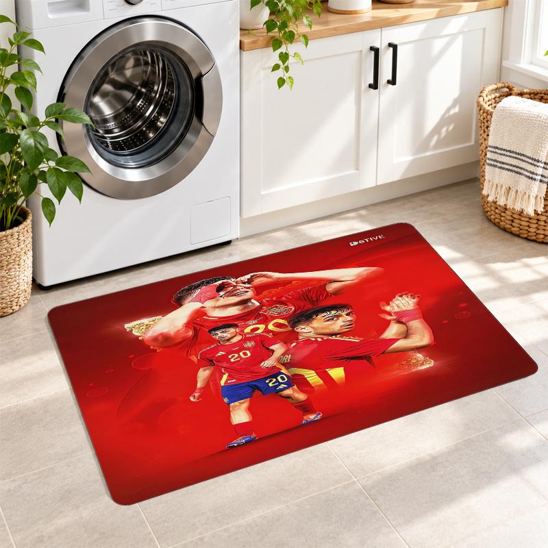 Flannel Kitchen Mat Pedri Soft Area Rug Non Slip Floor Carpet Home Decoration