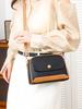 Trendy solid color covered crossbody bag, women's shoulder bag, mini small bag