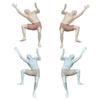 Wall Climbing Man Figurine Adhesive Climber Wall Decoration Modern Wall Art Climber Statue for Home Office Bedroom Living Room