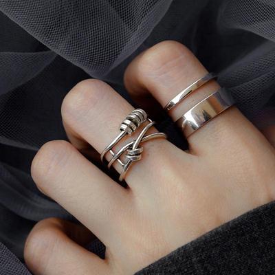 Adjustable Sweet Cool Wide Band Ring - Trendy, Fashionable Design for Women