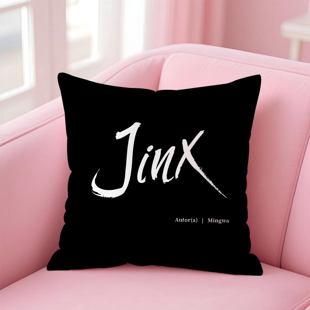 J-JINX Bl Comics Cushion Cover Comfortable Reversible Pillow Cover Ideal For Car Sofa Bedroom & Beyond