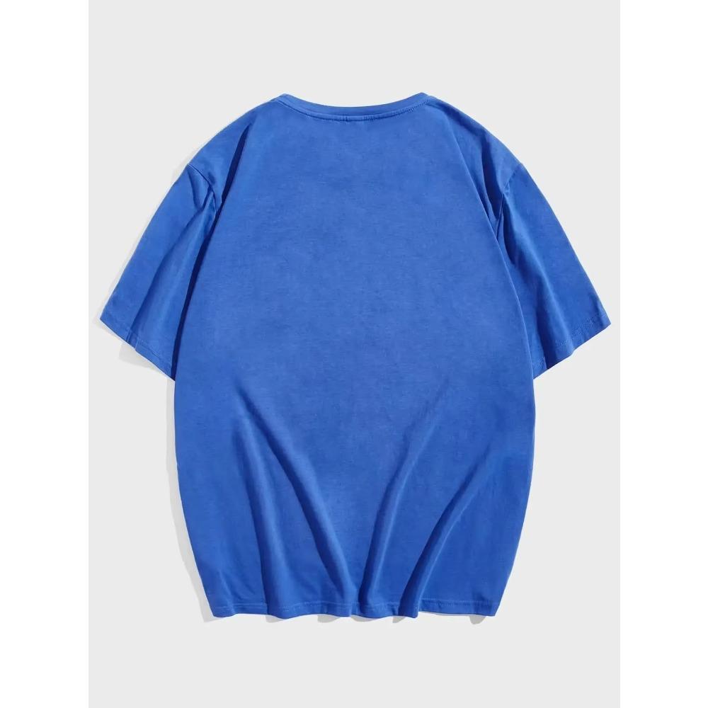 Midwestern Usa City Letter Graphic Printing Men T-Shirt Fashion Oversize High Quality Tops Summer Breathable Tshirts Cotton Tops