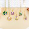 Necklace Female Popular Hot Sale Art Style Flower Necklace Gentle Temperament High Sense Versatile Does Not Fade Fashion Accessories