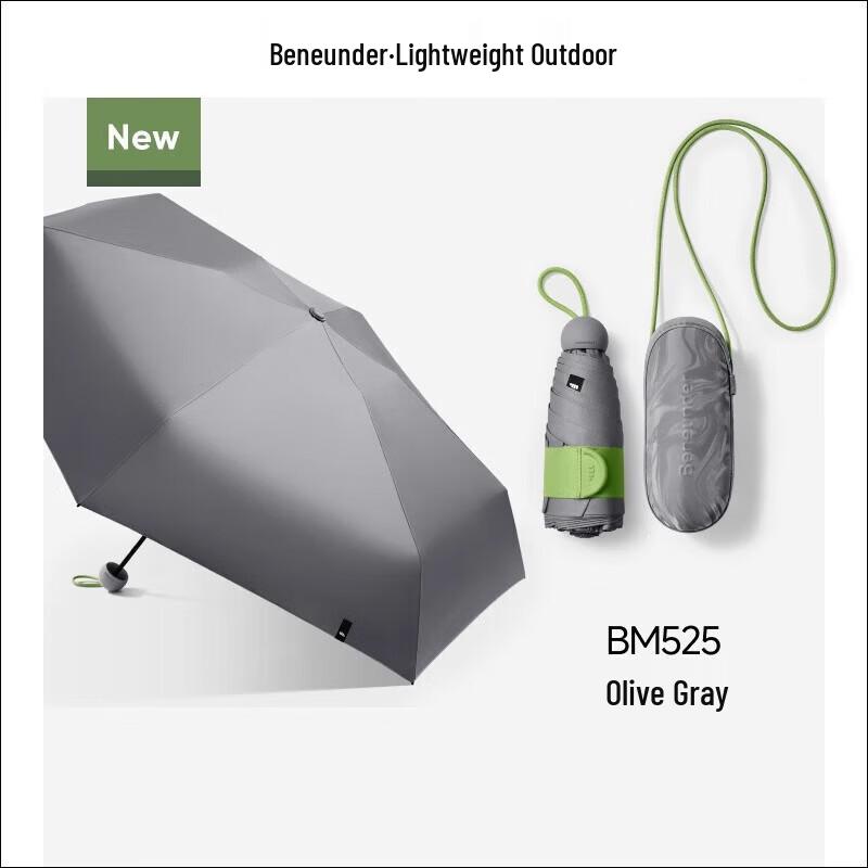 Beneunder BM525 Automatic 5-Fold UV Protection Sun & Rain Umbrella