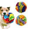 Interactive Dog Sniffing Ball Slow Feeder Puzzle Toy with Detachable Treat Dispenser Mental Enrichment Chew Toy for Boredom