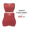 Car Headrest Waist Triangle Pillow Memory Foam Cushion Support For Volkswagen VW Polo Jetta Sagitar Magotan Passat B5 B6 B7 CCOJ2