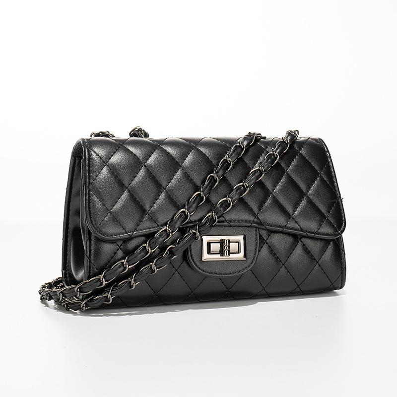 

omen s , fashionable classic diamond bags, shoulder messenger mobile phone change bags. чёрный