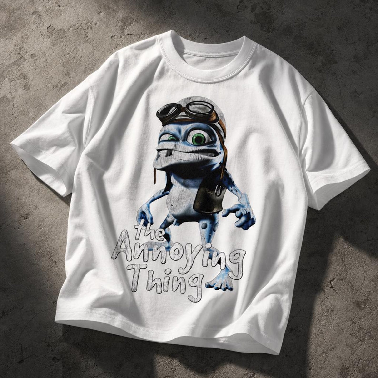 Crazy Frog T-Shirt, 2000s Internetcore Tee, Nostalgic Eurodance Meme Shirt L