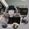 Car Wheel Cover For Women Plush Soft Steering Wheel Cover Car Accessories Car Decoration 38cm/14.96inch Anti-Slip Car Interior