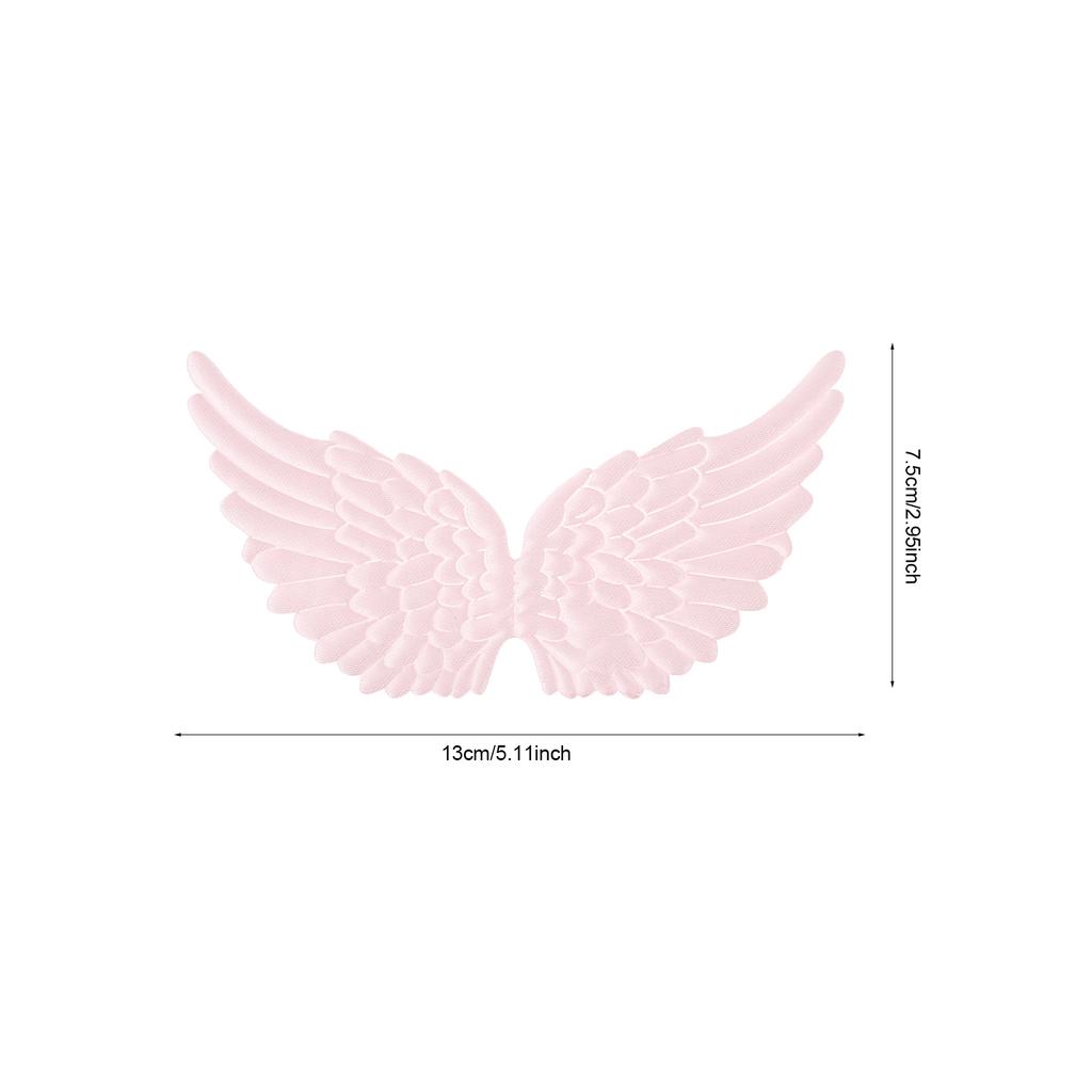 18pcs Angel Accessories Diy Cloth Wing Decor For Christmas Costume Party Bag Hanging Pendant Wing Shape Ornaments Storage