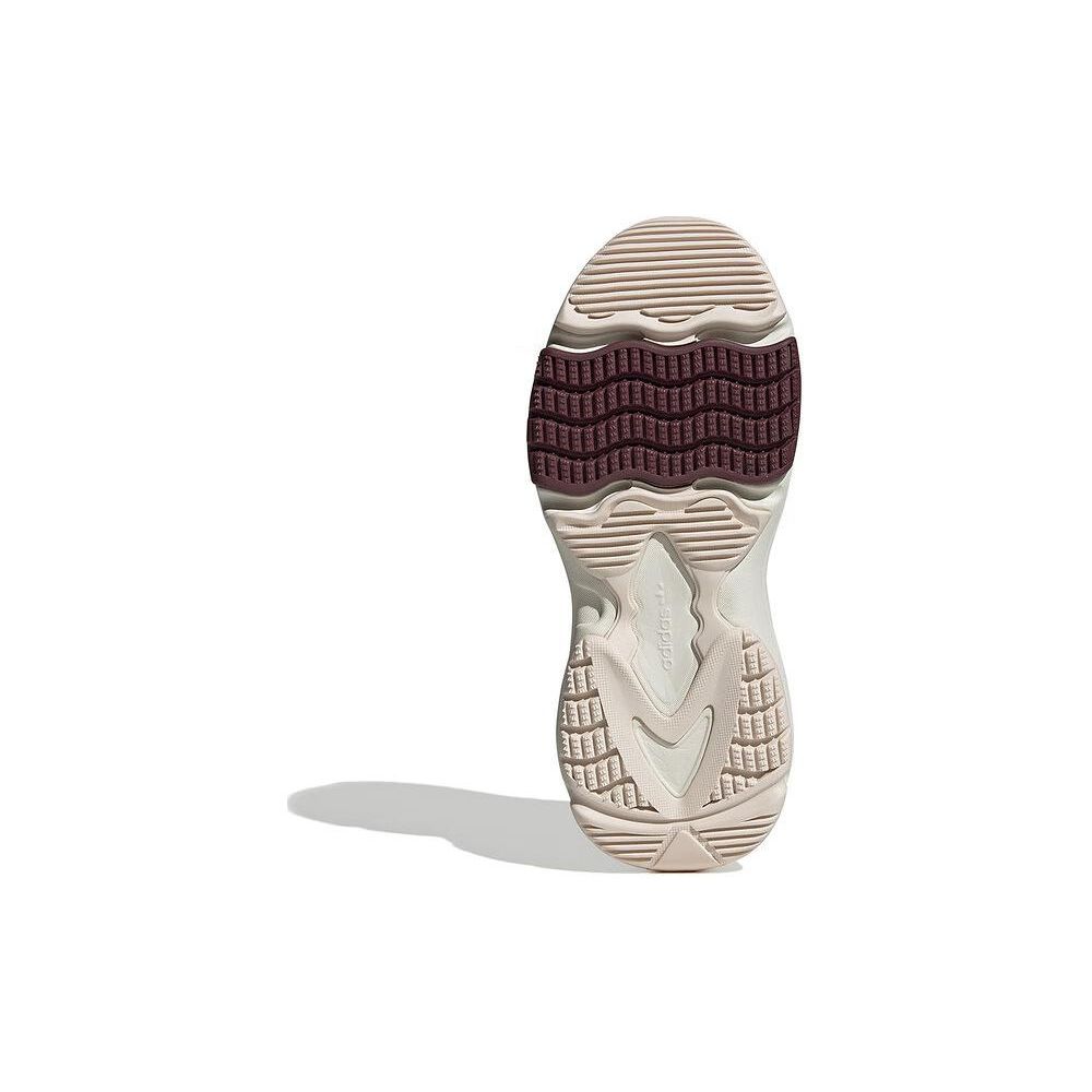 Adidas Originale Ozgaia Retro Vielseitige Stoßdämpfende Rutschfeste Atmungsaktive Low-Top Freizeitschuhe Damen Sneaker Beige JI4281